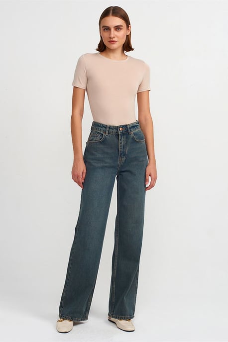 Dames Slim Fit Ronde Hals T-Shirt - Image 3