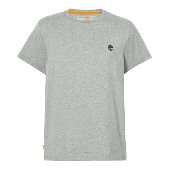 Timberland Heren Oyster River Boom Logo Katoen Slim T-shirt (Grijs) - Image 2