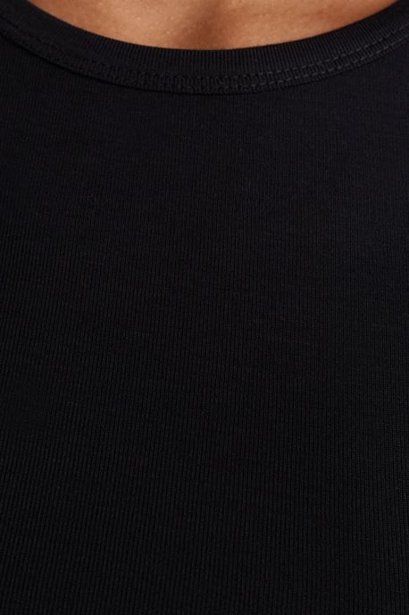 Dames Crop Slim-Fit Ronde Hals T-Shirt - Image 4