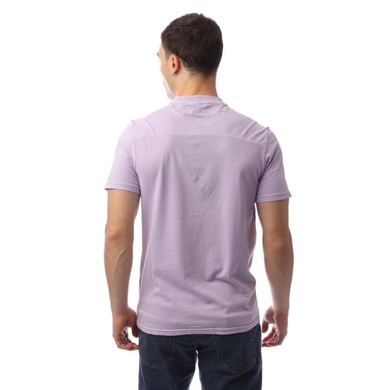 Lyle & Scott Heren Dye Wash T-shirt (Paars) - Image 2