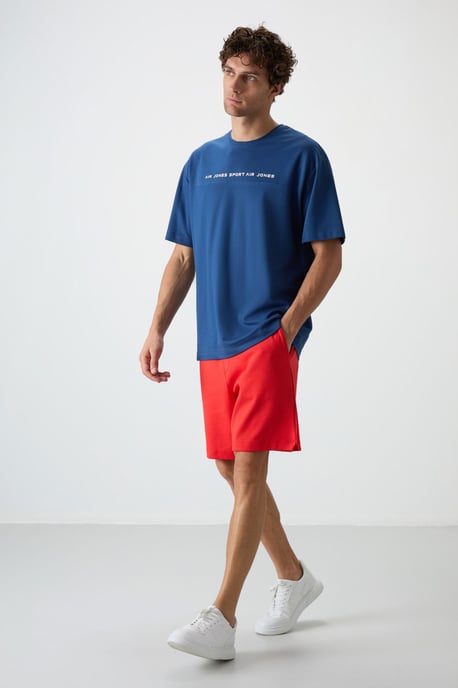 Överdimensionerad T-shirt med crewneck och tryck - Image 3
