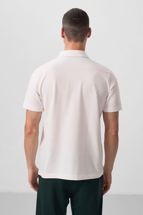 Heren Katoen Elastaan Polo T-Shirt - Image 6