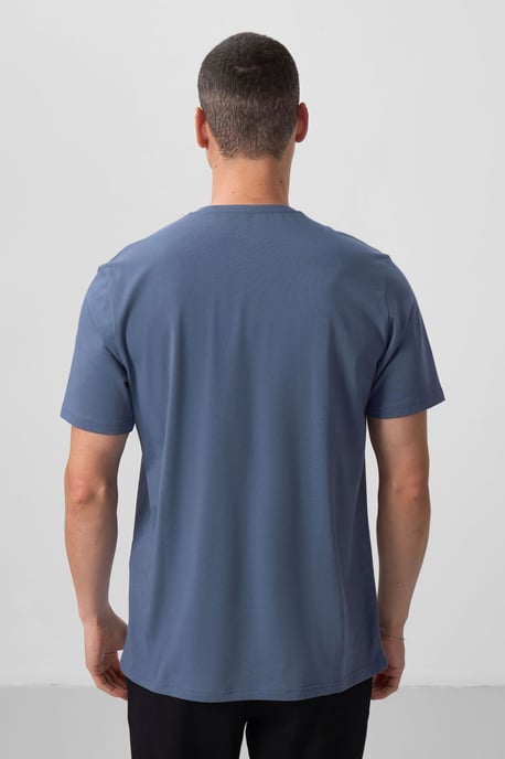 Heren V-hals Korte Mouwen T-shirt - Image 6