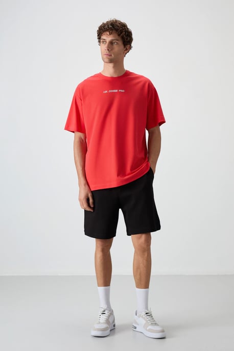 Oversized Printed Crew Neck T-Shirt - Image 2