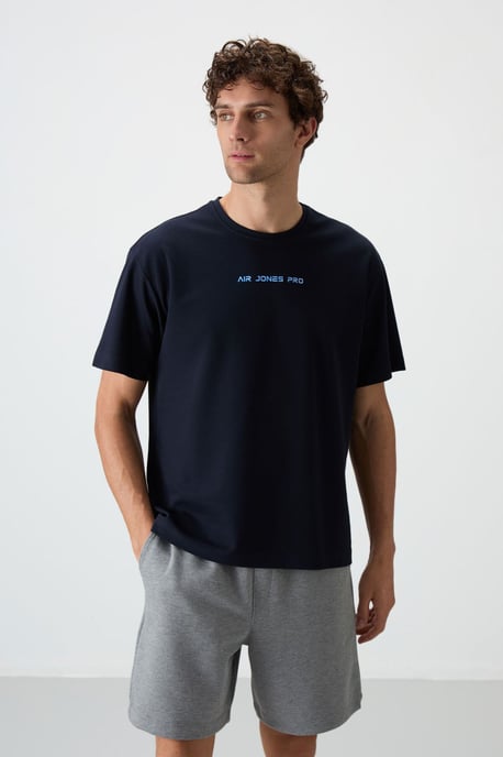 Oversized Geprinte Crew Neck T-shirt - Image 1