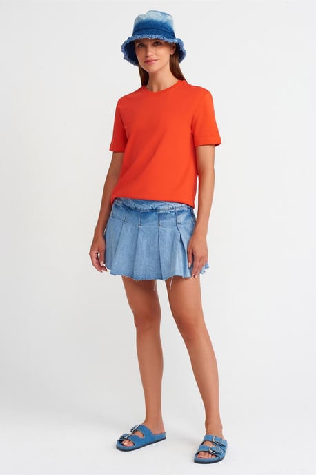 Women's Cotton Crew Neck T-Shirt - Image 3