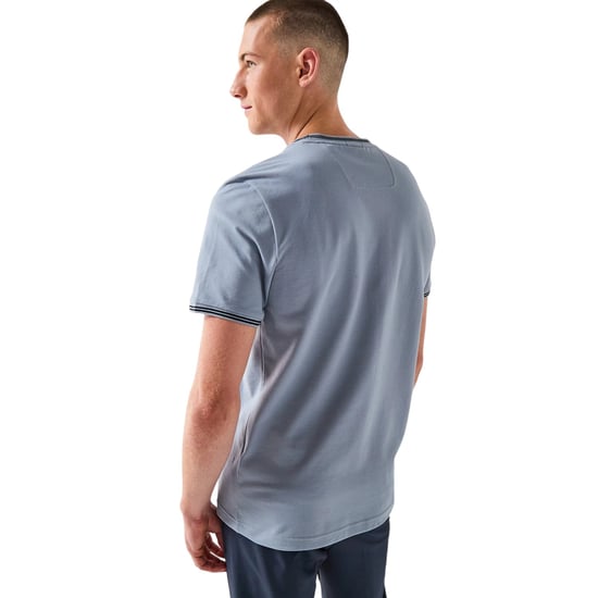 Boss Heren Hbg Taul katoenen T-shirt met normale pasvorm (Donkergrijs) - Image 2