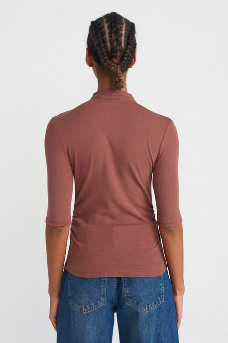 Dam Slim Fit Halvpolokrage T-shirt - Image 2