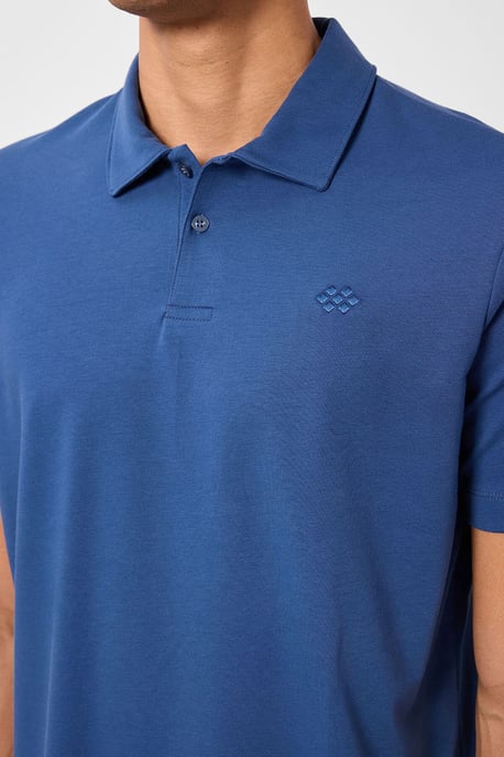 Herrarnas bomullselastan polo t-shirt - Image 4