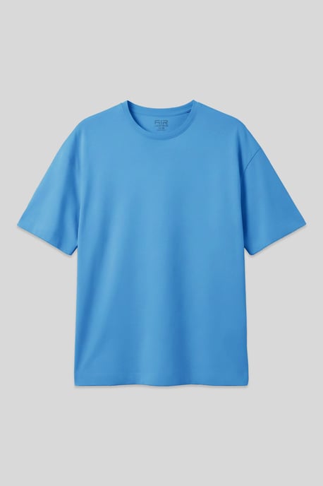 Oversized Katoenen Crew Neck T-Shirt - Image 1