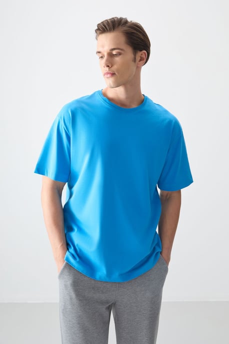 Oversized Katoenen Crew Neck T-Shirt - Image 4