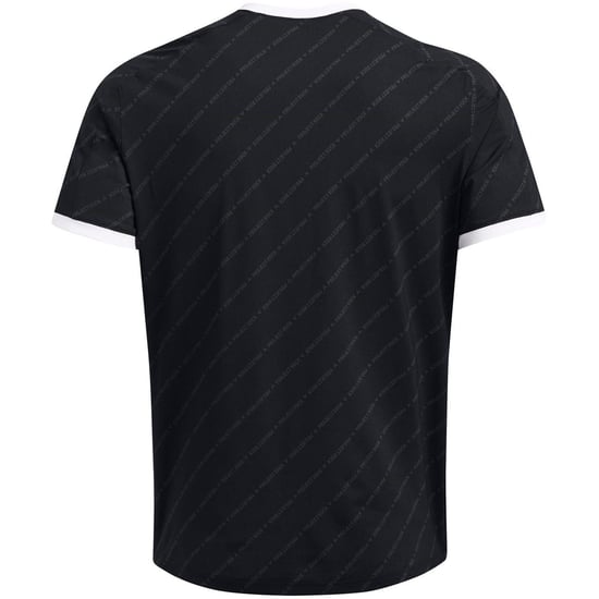 Under Armour Heren Project Rock Rugby T-Shirt (Zwart) - Image 2