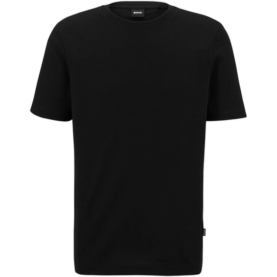 Hugo Boss Heren Boss Katoen Regular T-shirt (Zwart) - Image 1