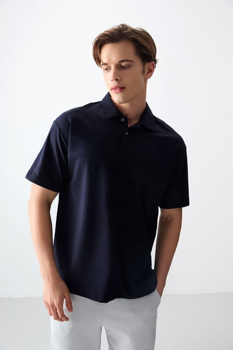 Oversized Polokraag T-Shirt - Image 2