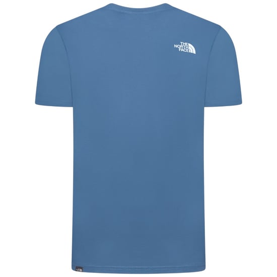 The North Face Mens Simple Dome T Shirt Blue - Image 3