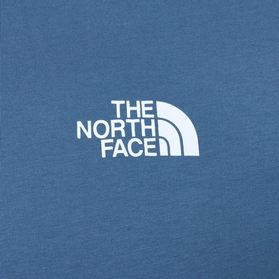 The North Face Mens Simple Dome T Shirt Blue - Image 4
