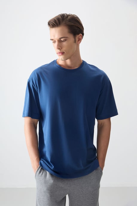 Oversized Katoenen Crew Neck T-Shirt - Image 3