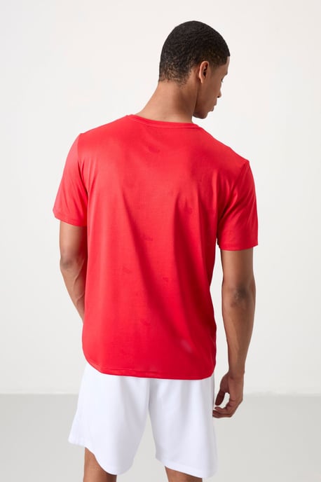 Herrars färgblockerad crewneck-t-shirt - Image 5