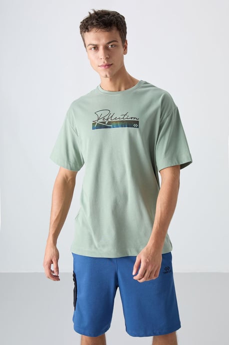 Oversized Printed Cotton-Blend T-Shirt - Image 4