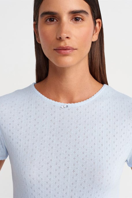 Women's Ribbed Crop T-Shirt - Image 3