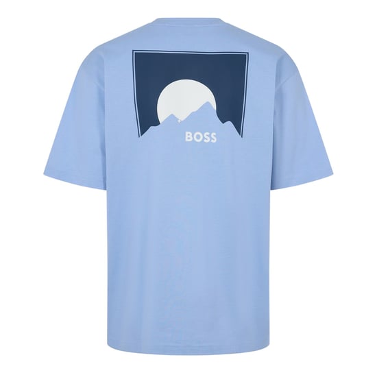 Boss HBO Move T-shirt voor heren, standaardmodel (Blauw) - Image 2