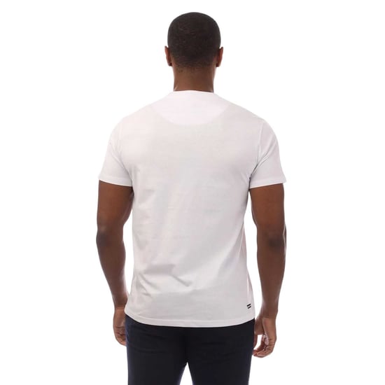 Weekend Offender Heren Kruiswoord Kleurblok T-shirt (Wit) - Image 3