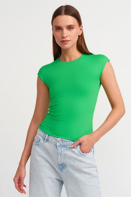 Dames Slim Fit Ronde Hals T-Shirt - Image 1