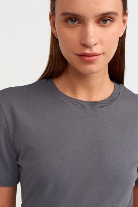 Women's Cotton Crew Neck T-Shirt - Image 4