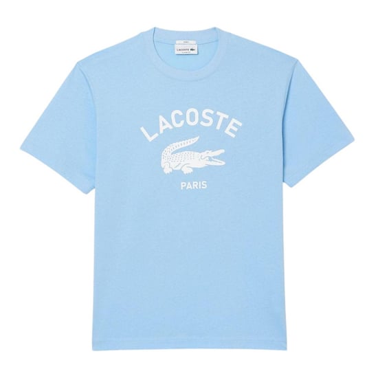 Lacoste Unisex Adult Paris Cotton T-Shirt (Light Blue) - Image 2
