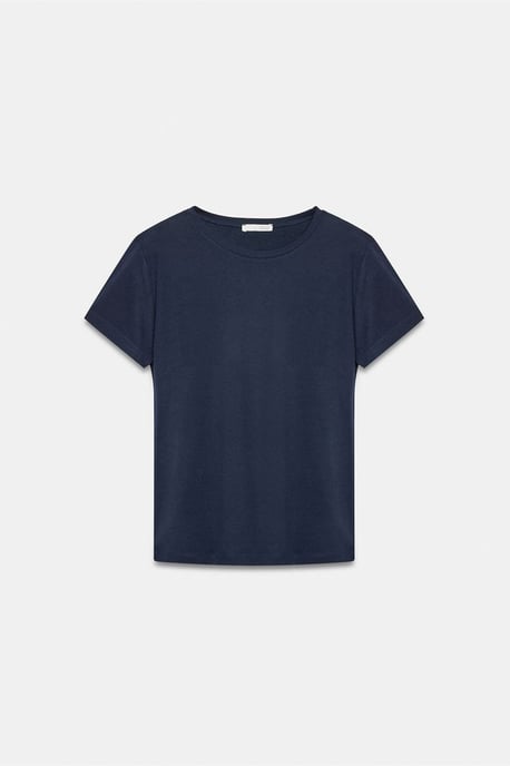 Dam Crew Neck Kortärmad T-shirt - Image 5