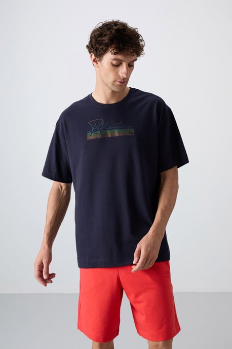 Oversized Printed Cotton-Blend T-Shirt - Image 3