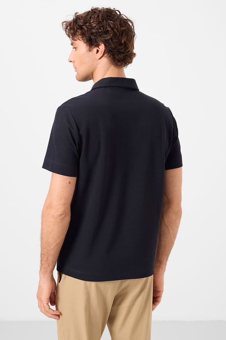 Herrarnas bomullselastan polo t-shirt - Image 6