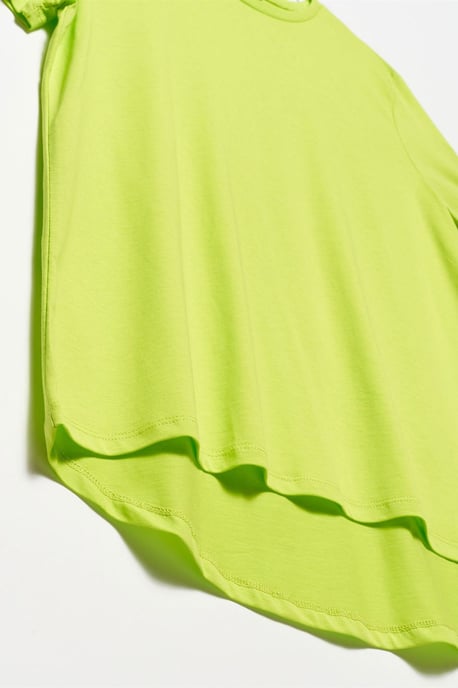 Dames Katoenen Crew Neck T-Shirt - Image 3