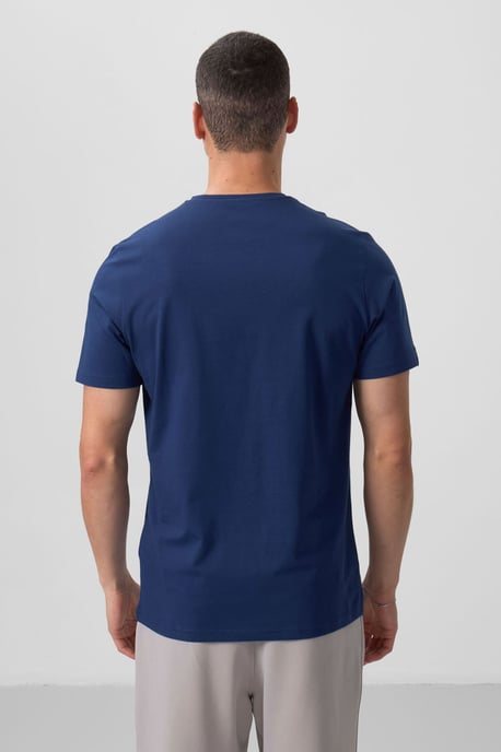 Herr V-ringad T-shirt med kort ärm - Image 6
