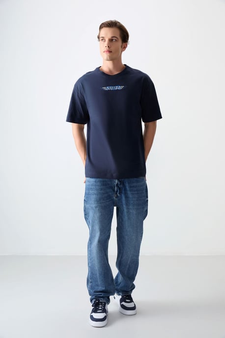 Oversized Cotton Logo T-Shirt - Image 2