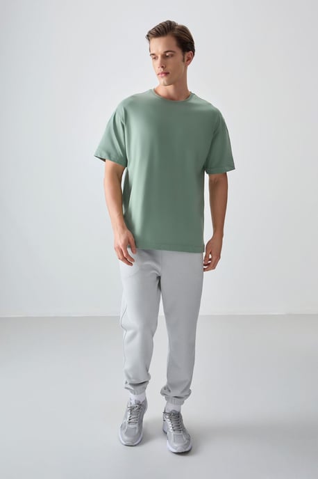 Oversized Katoenen Crew Neck T-Shirt - Image 5