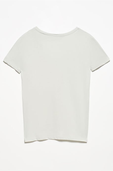 Women’s Cotton V-Neck T-Shirt - Image 1
