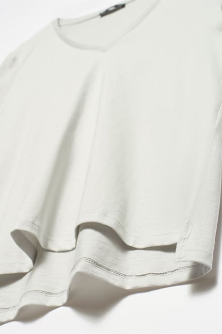 Women’s Cotton V-Neck T-Shirt - Image 3