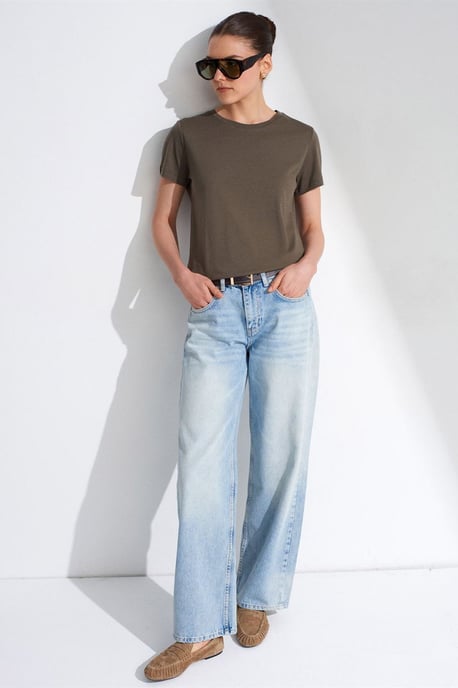 Women's Crew Neck Short Sleeve T-Shirt - Image 4