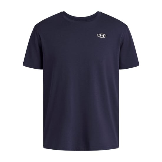 Under Armour Heren Logo Zwaargewicht Los T-shirt (Blauw) - Image 2