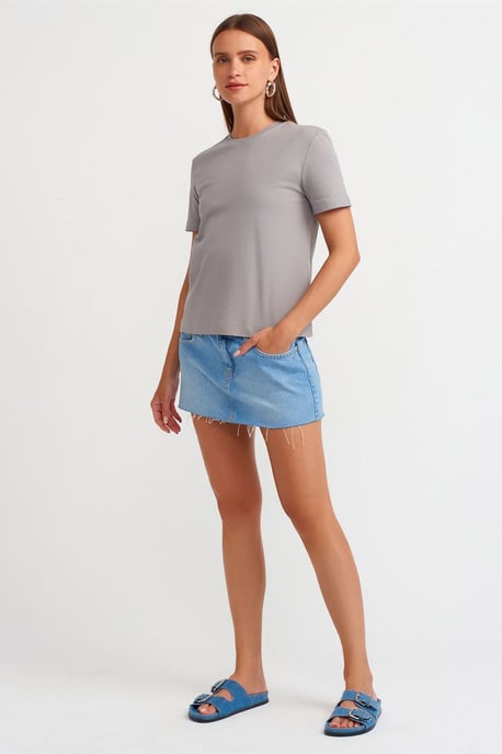 Women's Cotton Crew Neck T-Shirt - Image 3