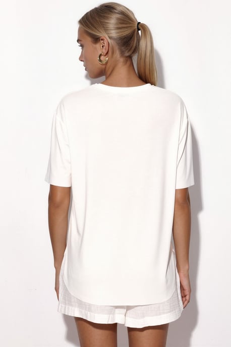 Losse Pasvorm Crew Neck T-shirt - Image 3