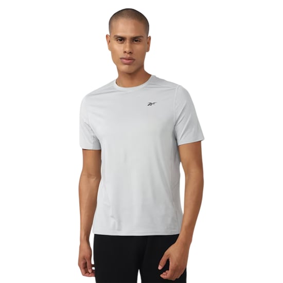 Reebok Mens Crew Neck Regular T-Shirt (Grått) - Image 3