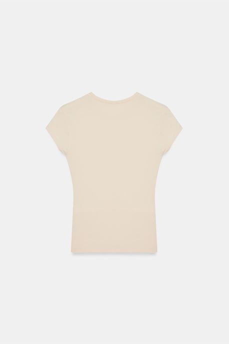 Tight Fit Crew Neck T-shirt - Image 6