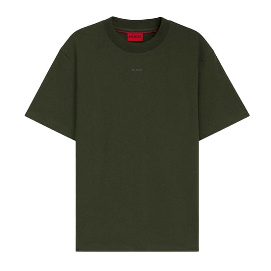 Hugo Boss Heren Zwaargewicht Relaxed Fit T-shirt (Donkergroen) - Image 1
