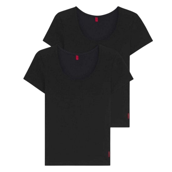Hugo Dames T-Shirt (Set van 2) (Zwart) - Image 1