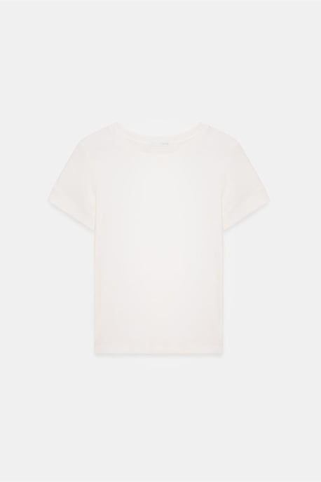 Dames Slim Fit Crew Neck T-Shirt - Image 5