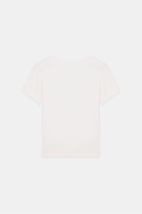 Dames Slim Fit Crew Neck T-Shirt - Image 6