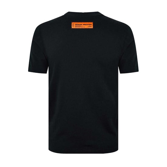 Heron Preston Heren Effen Crew Hals T-shirt (Zwart) - Image 2