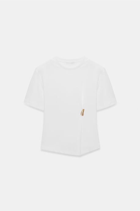 Dames T-shirt met ronde hals en korte mouwen - Image 5